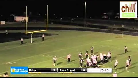Alma Bryant High School K Zimmerman ties the game with a field goal.