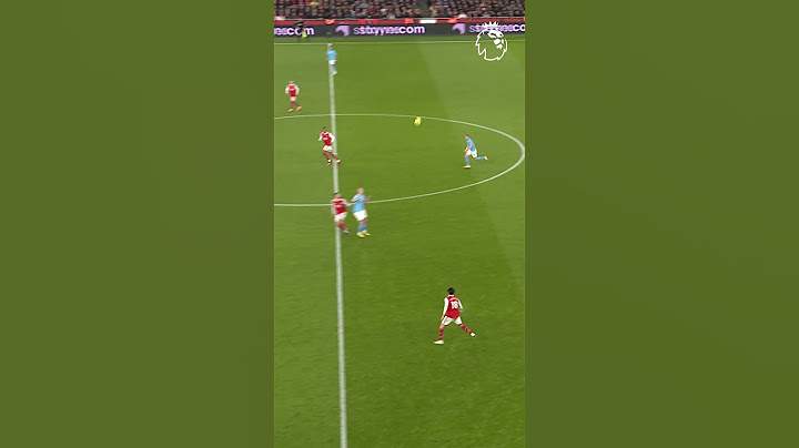 KDB weak foot WORLDIE for Man City vs Arsenal
