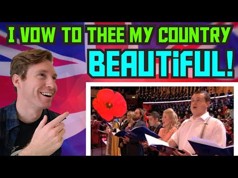 Californian Reacts | I Vow To Thee My Country - Festival Of Remembrance