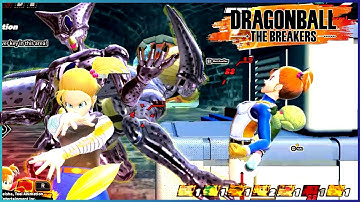 Android 18 (Corseta) tries to evade Imperfect Cell! Dragon Ball The Breakers