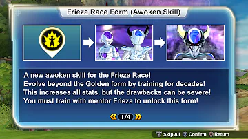Dragon Ball Xenoverse 2 - New CAC Black Frieza Race Awoken Skill