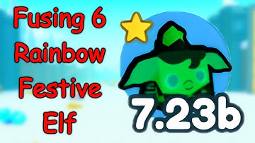 What Happen if you Fuse 6 RAINBOW FESTIVE ELVES!!??