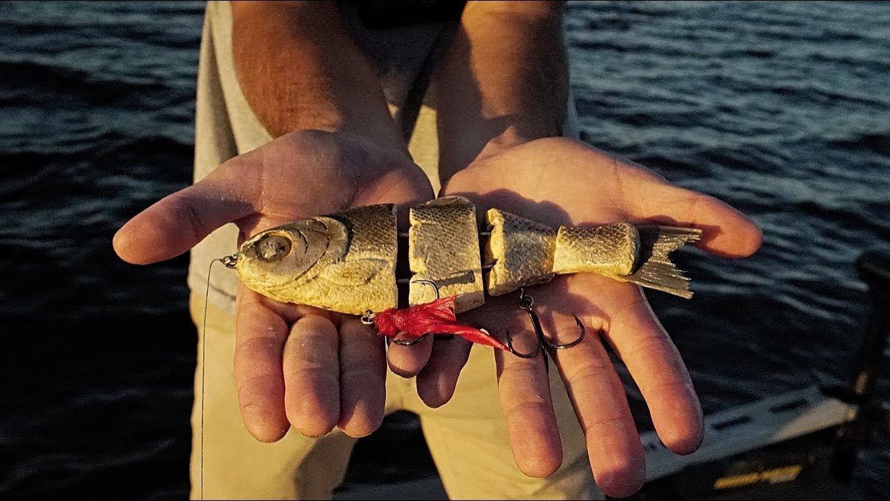 Homemade  Lure Catches BIG BASS!!!!