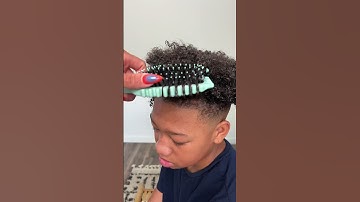 Defining Brush styling Type 4B curls/coils💕💕  #bouncecurl #brush #type4hair #curls #coils