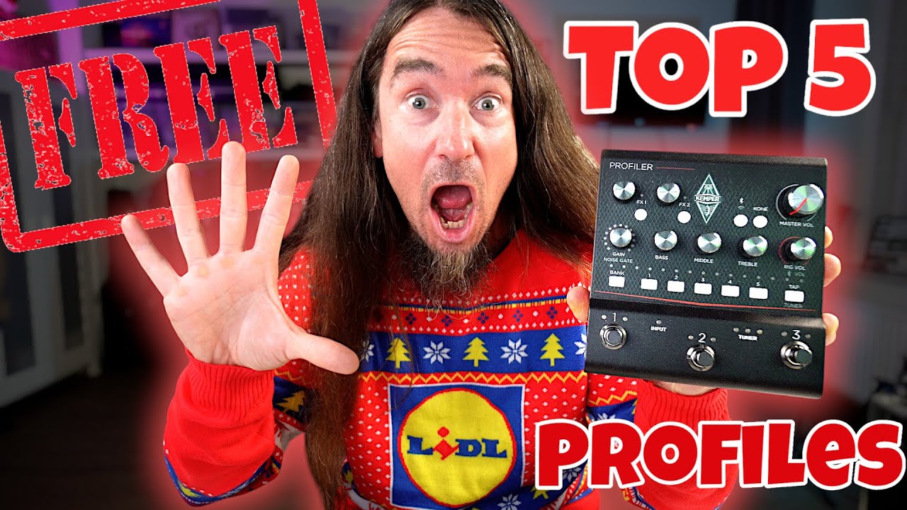 My Top 5 FREE liquid KEMPER profiles 2024