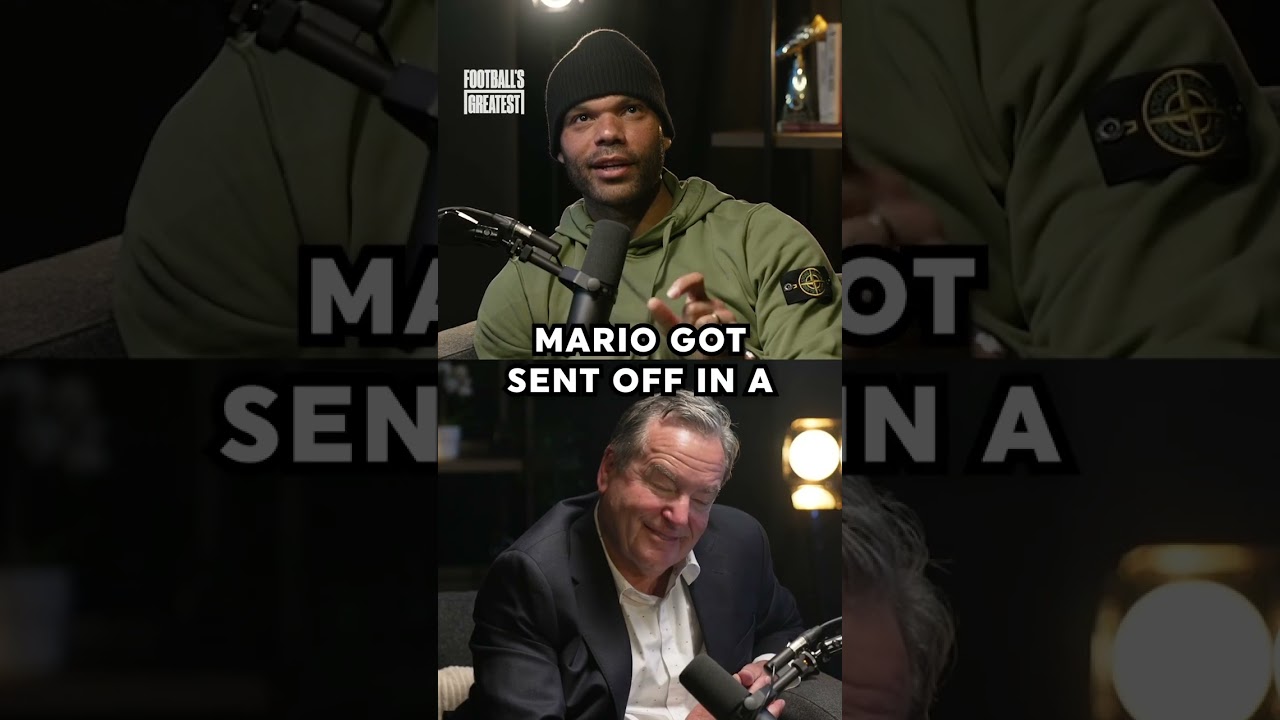 What it's like being in the same squad as Mario Balotelli 😂