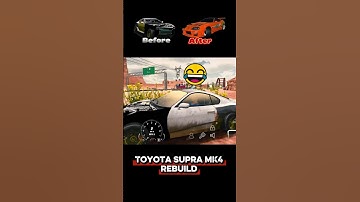 Toyota supra MK4 rebuild 🧑‍🔧 - Car Parking Multiplayer #carparkingmultiplayer #carparking