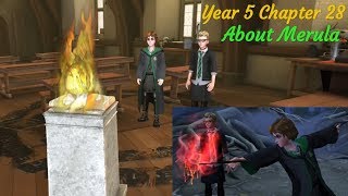About Merula Year 5 Chapter 28 Harry Potter Hogwarts Mystery