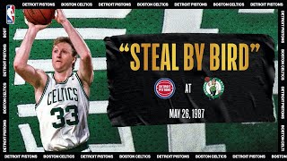 Larry Bird Comes Up Clutch To Take Series Lead | #NBATogetherLive Classic Game