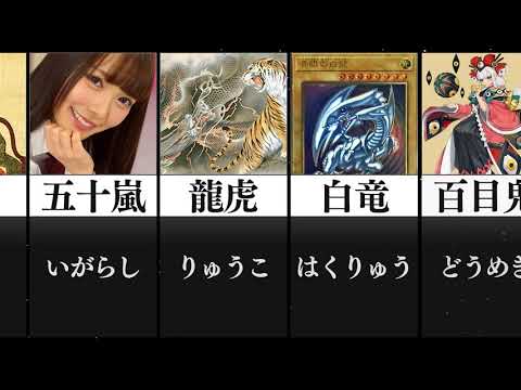 生まれた瞬間に勝ち組!実際にあるかっこいい苗字ランキング【かっこいい】