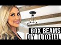 DIY Box Beams | Easy Faux Beams