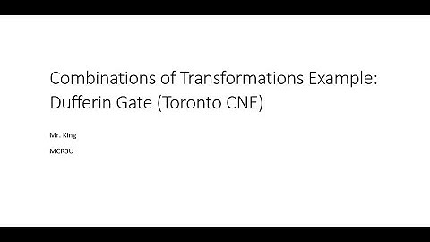 MCR3U - combinations of transformations
