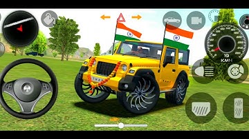Dollar (Song) Modified Mahindra Thar || Indian Cars Simulator 3D Game || Android Gameplay