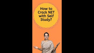 How to Crack NET with Self Study? Best Preparation Plan for NET JRF 2022 | Tips by Dr. Manishika