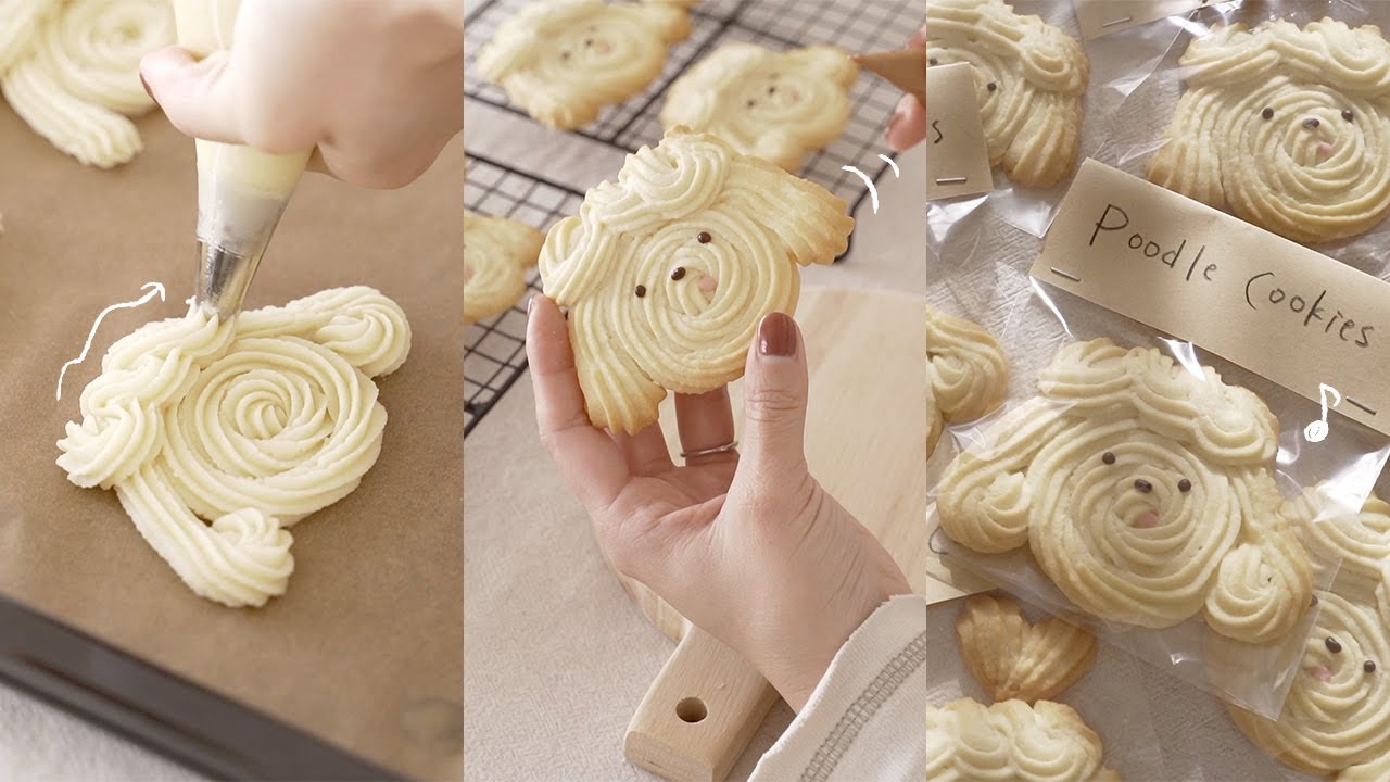 homecafe｜バレンタインにぴったり！プードルクッキーの作り方｜ラッピングアレンジ紹介