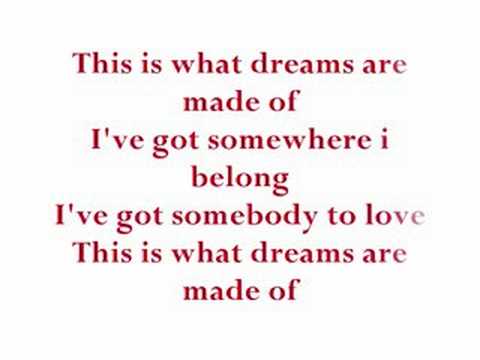 Hilary Duff - What Dreams Are Made Of With Lyrics