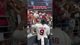 Whose autograph you getting? #nfl #azcardinals #football #autographs