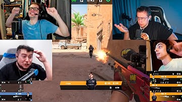 STREAMERS and CASTERS REACT to S1MPLE HIGHLIGHTS AGAINST Betera: 1V4 CLUTCH, AWP KILLS