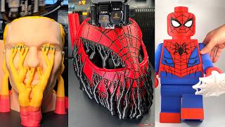 I 3D Printed Haaland’s Spider-Man Mask & a GIANT LEGO Spider-Man