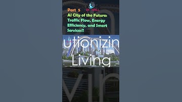 AI City of the Future: Traffic Flow, Energy Efficiency, and Smart Services!! PART 5 #viral #trending