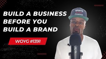 Build A Business Before You Build A Brand  [#1391] | Dre Baldwin