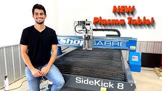 My First Industrial CNC Plasma Table: ShopSabre SideKick 8 (Features, Specs, and Cutting) by Dr. D-Flo 31,457 views 2 years ago 18 minutes