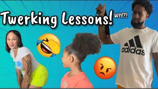 Season1 Ep 5Teaching The Girls How To Twerk Prank On Dad.he Was So Mad