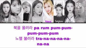 How would my girl group sing Dun Dun by Everglow