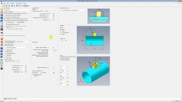 How To set Shell and Nozzle Parameters in PASS Equip Nozzle FEM
