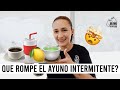 🤔QUÉ ROMPE EL AYUNO INTERMITENTE? 2022 | BENEFICIOS DEL AYUNO INTERMITENTE | Manu Echeverri