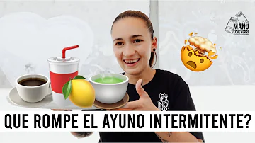 ¿Cuando se rompe el ayuno intermitente?