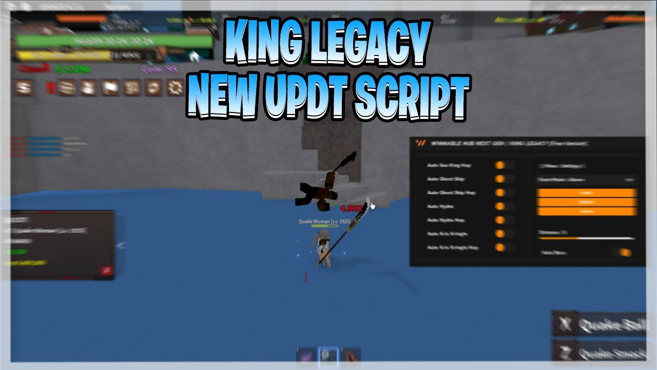 King Legacy Script New Update Best Auto Farm Mobile and PC 