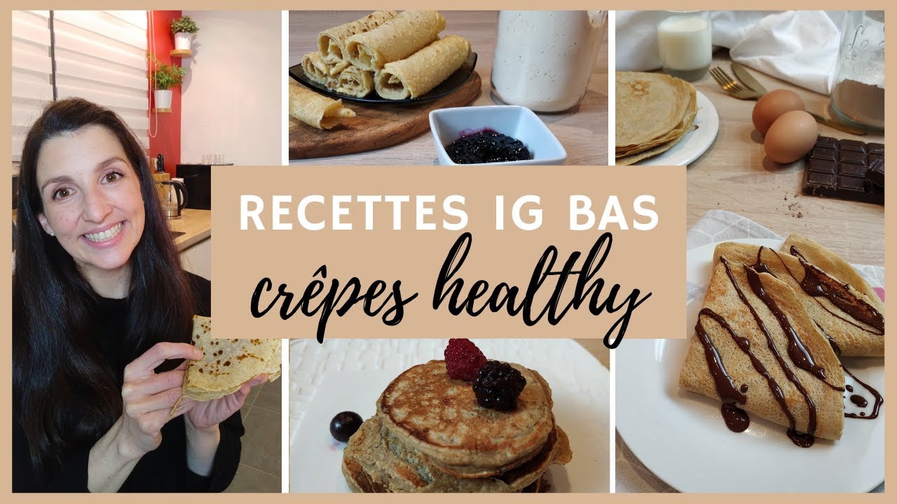 Crêpes healthy, rapide et gourmande