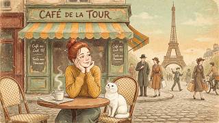 Vintage Paris Café Jazz ☕ Soft Morning Swing | Relaxing 1940s Background Music screenshot 5
