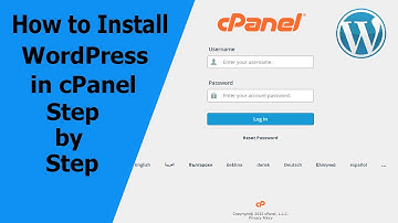 How to Install Wordpress in cPanel | কিভাবে সি-প্যানেলের মধ্যে ওয়ার্ডপ্রেস ইনস্টল করবেন - ২০২২ |