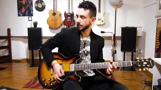 Video thumbnail of "Get Up (I Feel Like Being a) Sex Machine - James Brown - Guitar Cover by Pasquale Capobianco"