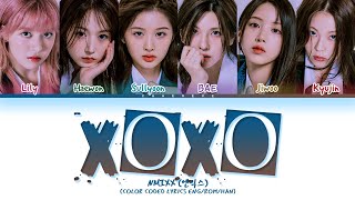 NMIXX XOXO Lyrics (Color Coded Lyrics)