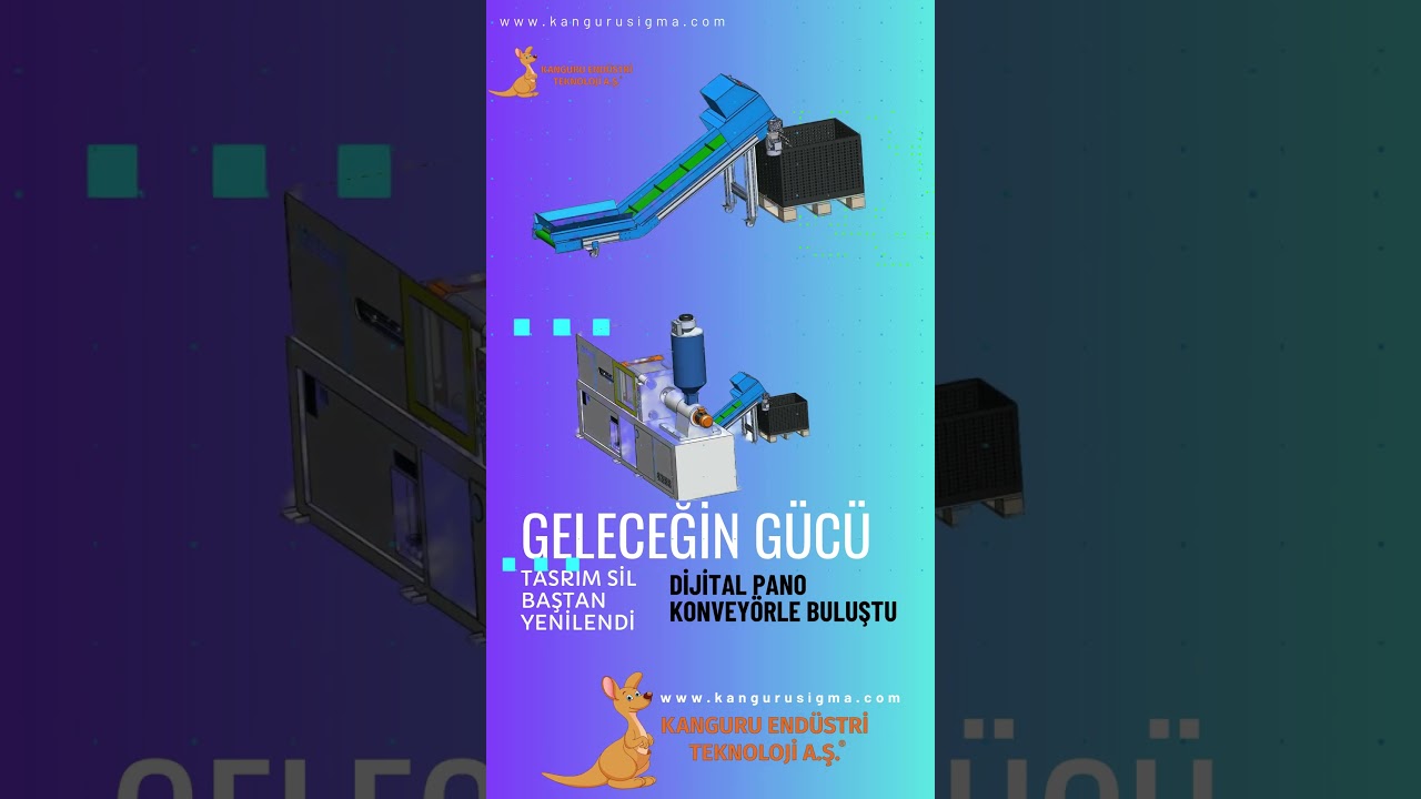 Z tipli və L tipli konveyerləri İşletmenize Uygun inyeksiya maşınlarıniz üçün Tasarlıyoruz