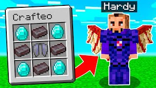 HEMOS CRAFTEADO un TRAJE DRAGÓN en MINECRAFT 🐉😱 MINECRAFT pero ALEATORIO