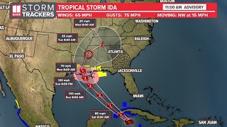 Celebrity Tracking the Tropics | Ida forecast to become major hurricane Profile