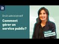 Droit administratif 6 service public  quels sont ses modes de gestion 