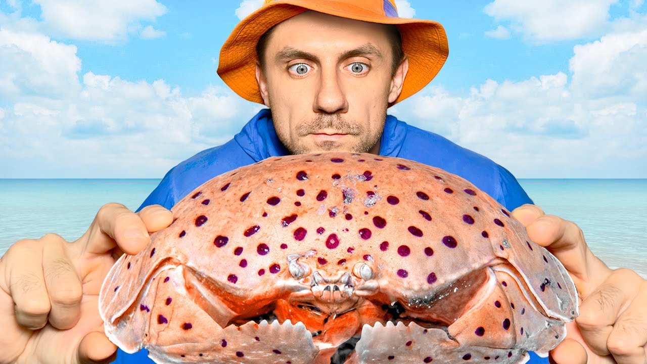 Я поймал самого редкого в мире Краба! Выживание: Необитаемый Остров (Часть 2)