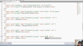 Adding Radio Buttons