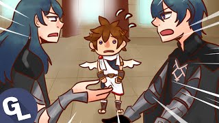 Both Byleths try to teach Pit