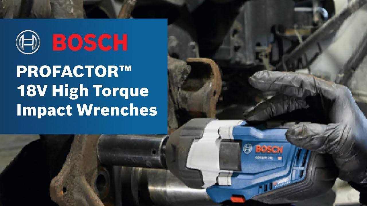 Bosch PROFACTOR™ 18V High Torque Impact Wrenches