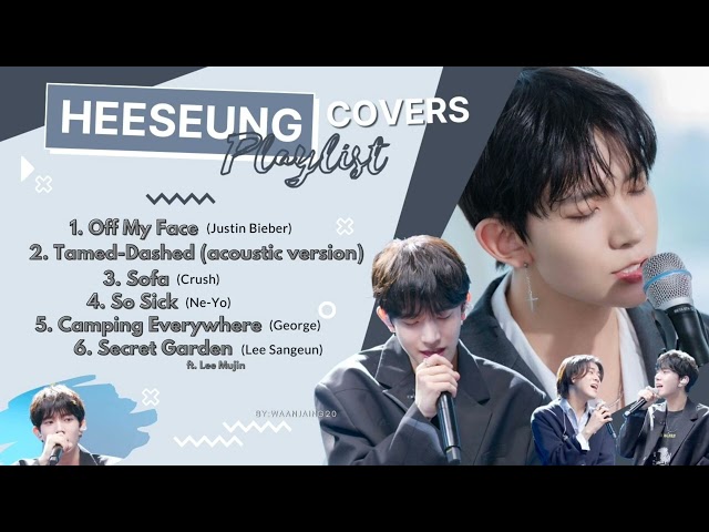 HEESEUNG covers PLAYLIST 2022 | 그는 플레이리스트를 커버한다 class=