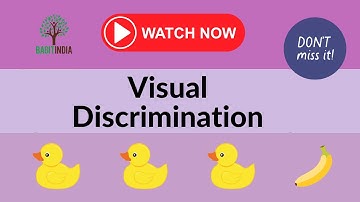 Develop observational skills | Visual Discrimination | ages 3-6