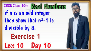 if n is an odd integer then show that n square minus 1 is divisible by 8 | #iotaclasses