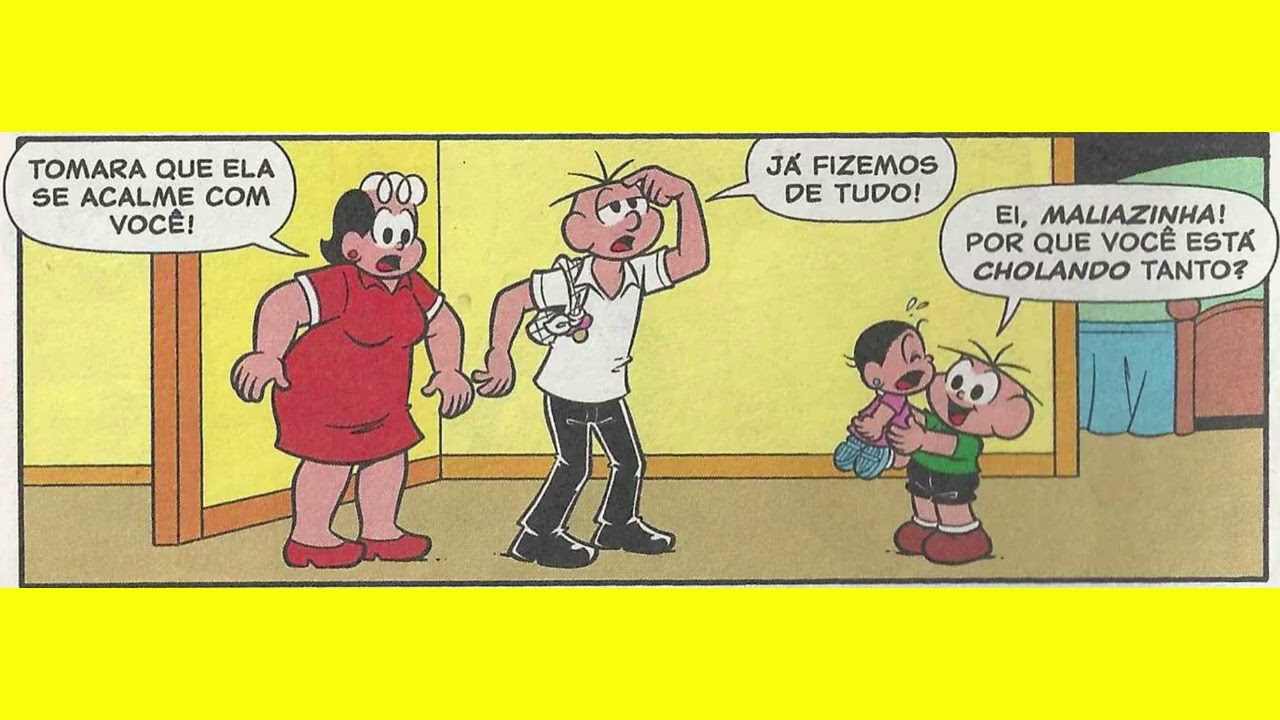 Cebolinha em: Dentinho de Leite (Narração Isa e Le)