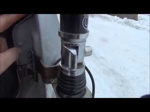установка антенны Optim cb 2001 аналог Lemm 2001 Turbo для рации на санг енг актион спортс
